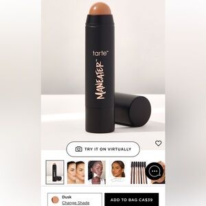 Brand new tarte maneater slick stick bronzer in dusk